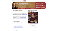 Desktop Screenshot of janethull.com