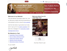 Tablet Screenshot of janethull.com